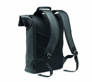 Logotrade Werbegeschenke das Foto: 15" Rolltop-Rucksack PU