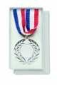 Medaille 5cm, Mattsilber