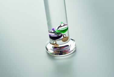 Logotrade werbemittel das Foto: Galileo Thermometer Glas 28cm