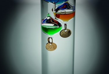 Logotrade Werbegeschenke das Foto: Galileo Thermometer Glas 28cm