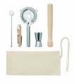 Cocktail-Set, Beige