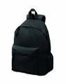 Rucksack 600D RPET-Polyester, Schwarz