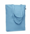 Einkaufstasche Canvas 270 g/m², Baby Blau