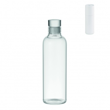 Logotrade Logogeschenke das Foto: Flasche Borosilikatglas 500 ml