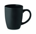 Kaffeebecher, matt 290 ml, Schwarz