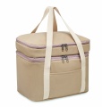 Kühltasche Canvas, Beige