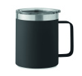 Doppelwandiger Becher 300 ml, Schwarz