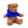 Teddybär mit Hoody, Blau