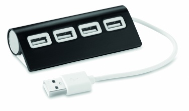 Logotrade Geschäftsgeschenke das Foto: 4 Port USB Hub