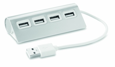 Logotrade Logogeschenke das Foto: 4 Port USB Hub