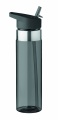 Trinkflasche Tritan 650 ml, Transparentes Grau