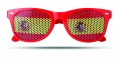 Fan Sonnenbrille, Rot