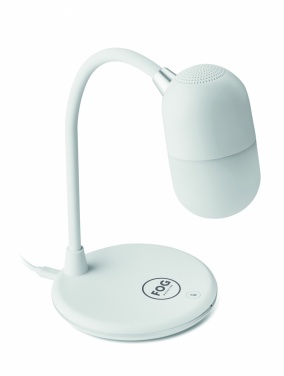 Logotrade Firmengeschenke das Foto: LED Lampe mit Ladestation