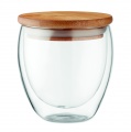 Doppelwandiges Glas 250 ml Hamburg, Transparent