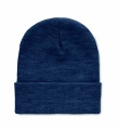 Beanie mit Umschlag RPET, Blau