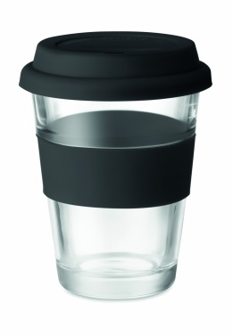 Logotrade Geschäftsgeschenke das Foto: Glas Becher 350 ml