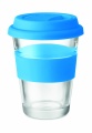 Glas Becher 350 ml, Blau