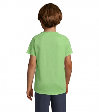 Logotrade Logogeschenke das Foto: SPORTY KINDERT-SHIRT 140g