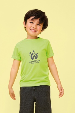 Logotrade Werbeartikel das Foto: SPORTY KINDERT-SHIRT 140g