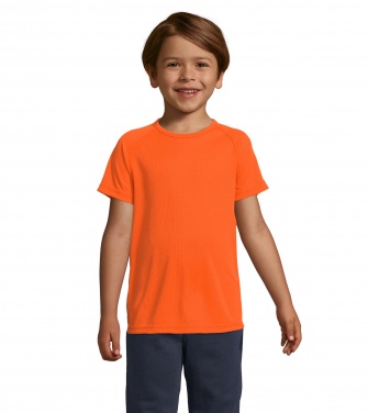 Logotrade werbemittel das Foto: SPORTY KINDERT-SHIRT 140g