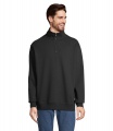 CONRAD Sweater Zip Kragen, Schwarz