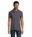 PERFECT MEN Polo 180g, Dunkelgrau