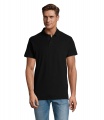 SPRING II MEN Polo 210g, Schwarz