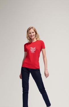 Logotrade Werbeartikel das Foto: IMPERIAL WOMEN T-Shirt 190g