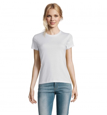 Logotrade Werbeartikel das Foto: IMPERIAL WOMEN T-Shirt 190g