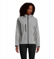 REPLAY Damen Jacke 340g, Grau Melange