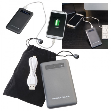 Logotrade werbemittel das Foto: Powerbank KINGSVILLE