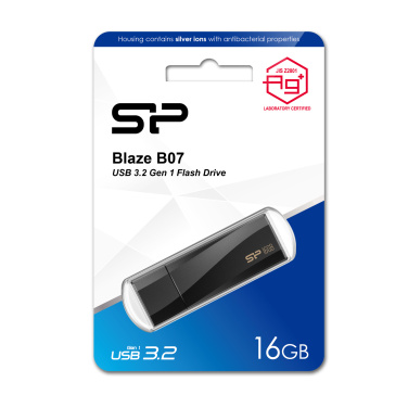 Logotrade Geschäftsgeschenke das Foto: USB-STICK SILICON POWER BLAZE - B07 3.2 16GB