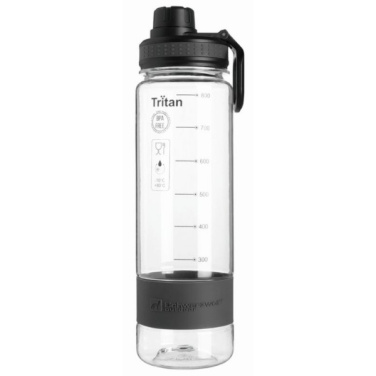 Logotrade werbemittel das Foto: Trinkflasche KIBO 800 ml Schwarzwolf