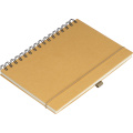 Notizbuch aus Karton SILKEBORG, Beige