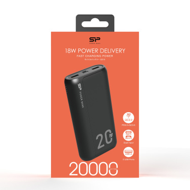 Logotrade Werbeartikel das Foto: Powerbank Silicon Power QS15 20000 mAh