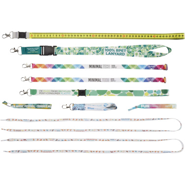 Logotrade Geschäftsgeschenke das Foto: Musterbox mit Sublimation Lanyards