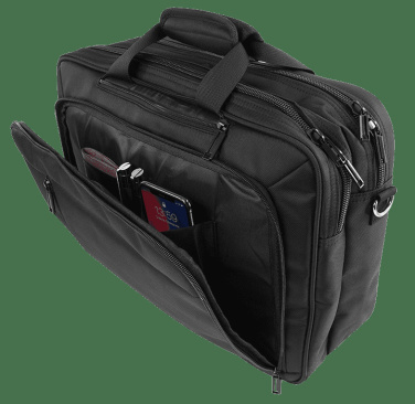 Logotrade Werbeartikel das Foto: 2in1 Laptoptasche - Rucksack  54813500