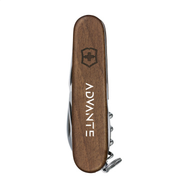 Logotrade Werbegeschenke das Foto: Victorinox Spartan Wood Taschenmesser