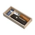 Opinel No 08 Carbon Taschenmesser, braun