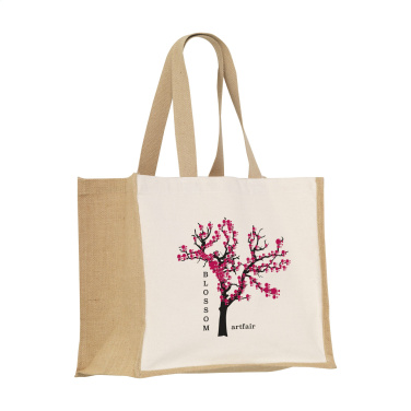 Logotrade Firmengeschenke das Foto: Jute Canvas Shopper (320 g/m²) Tasche