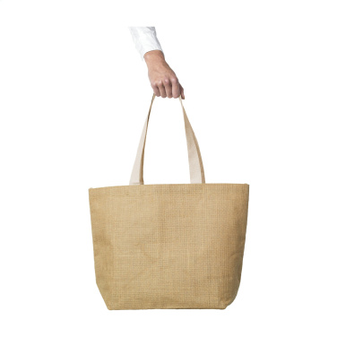 Logotrade Firmengeschenke das Foto: Elegance Bag Jute-Shopper