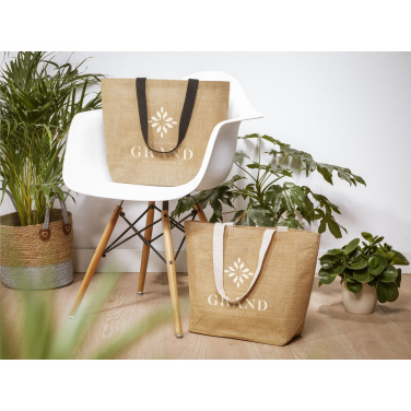 Logotrade Geschäftsgeschenke das Foto: Elegance Bag Jute-Shopper