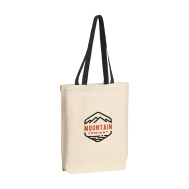 Logotrade Werbeartikel das Foto: Canvas-Tasche Shoppy Colour (220 g/m²)