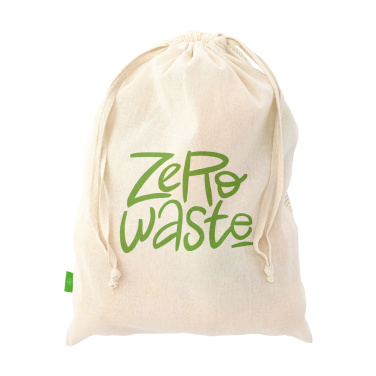 Logotrade Werbeartikel das Foto: Natura Organic GOTS Mesh Bag (120 g/m²) Obstbeutel