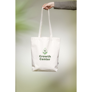 Logotrade Werbegeschenke das Foto: GRS Recycling Canvas Tasche Natur (260 g/m²)