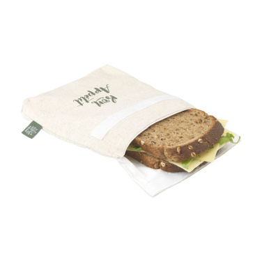 Logotrade Werbegeschenke das Foto: Hanf FoodPouch Beutel für Brot