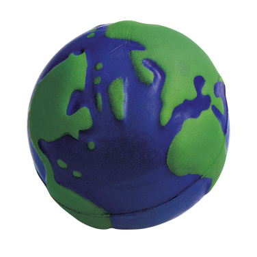 Logotrade Werbegeschenke das Foto: StressGlobe Ø 6,5cm Stressball