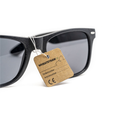 Logotrade Geschäftsgeschenke das Foto: Sonnenbrille „Malibu Eco Wheatstraw“