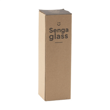 Logotrade Geschäftsgeschenke das Foto: Senga Glass 500 ml Trinkflasche