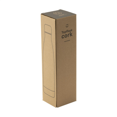 Logotrade werbemittel das Foto: Topflask Cork 470 ml Trinkflasche